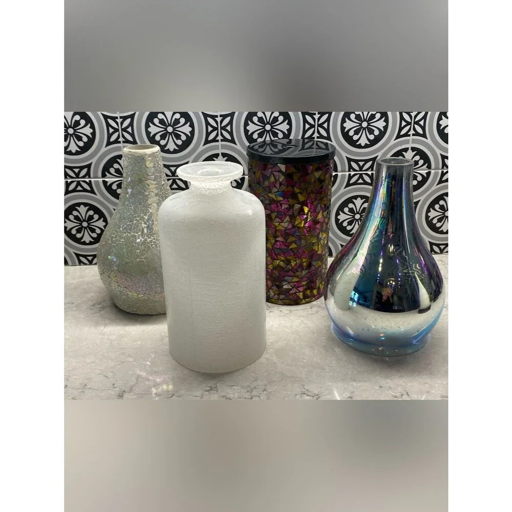 Scentsy Diffuser and Enchant Handmade Mosaic Glass Shade